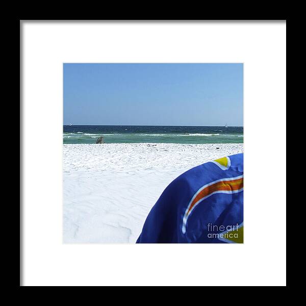 Beach Framed Print featuring the photograph Beach life by Andrea Anderegg