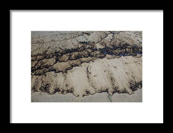 Beach Framed Print featuring the photograph Beach Oil by Roger Mullenhour