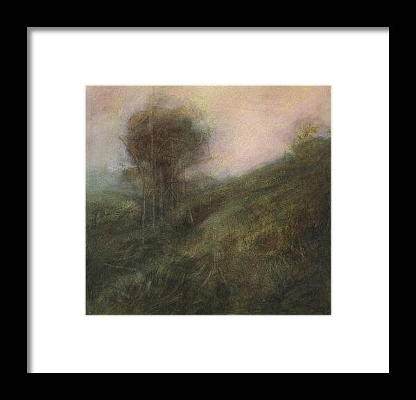 David Ladmore Framed Print featuring the painting Beacon Hill September by David Ladmore