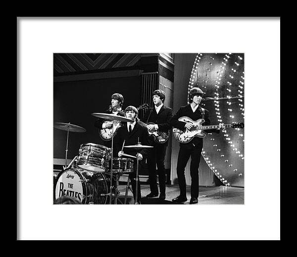 Beatles Framed Print featuring the photograph Beatles 1966 by Chris Walter