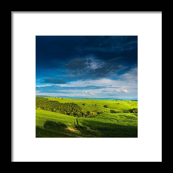 Scenics Framed Print featuring the photograph Beautiful Tuscany by Gehringj