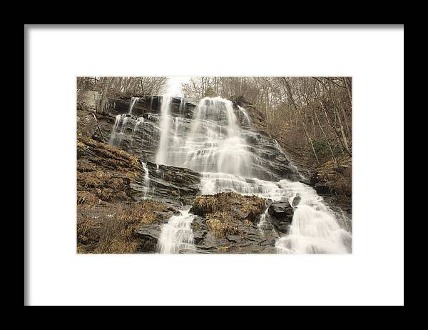 Waterfall Framed Print featuring the photograph Beautiful Waterfall by Robert Hebert