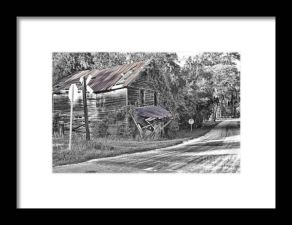 Seabrook Framed Print featuring the photograph Beautifully Decrepit by Scott Hansen