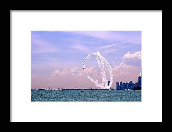 Air Framed Print featuring the photograph Beauty in the Air by Milena Ilieva