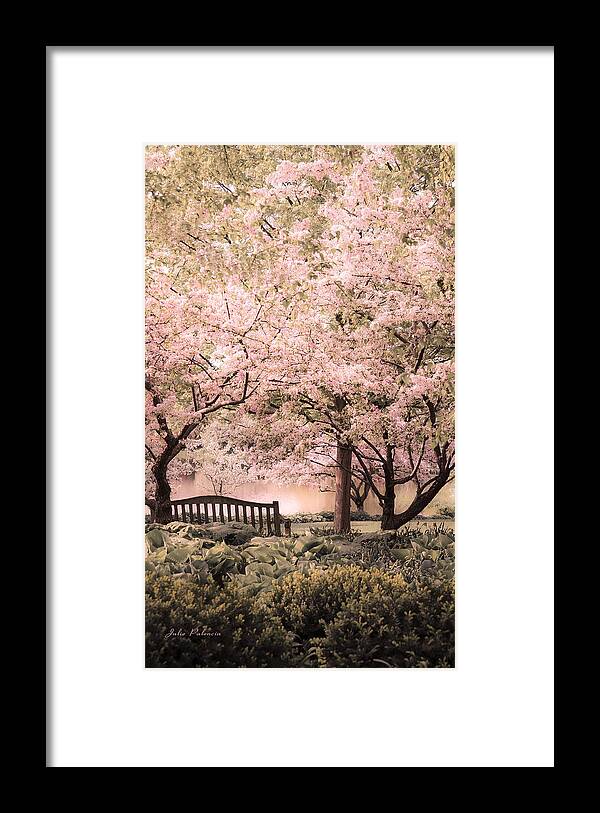 Seasons Of Beauty Framed Print featuring the photograph Beauty of a Spring Garden by Julie Palencia