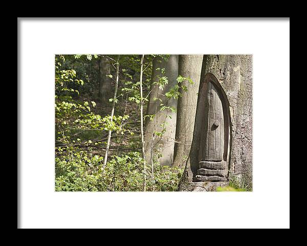 Rural Landscape Framed Print featuring the photograph Beech house Linacre by Jerry Daniel