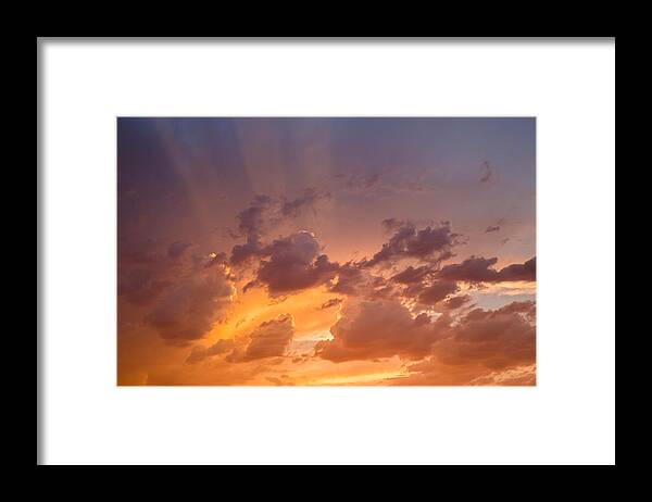 Thunderstorm Framed Print featuring the photograph Before The Storm by Dennis Bucklin