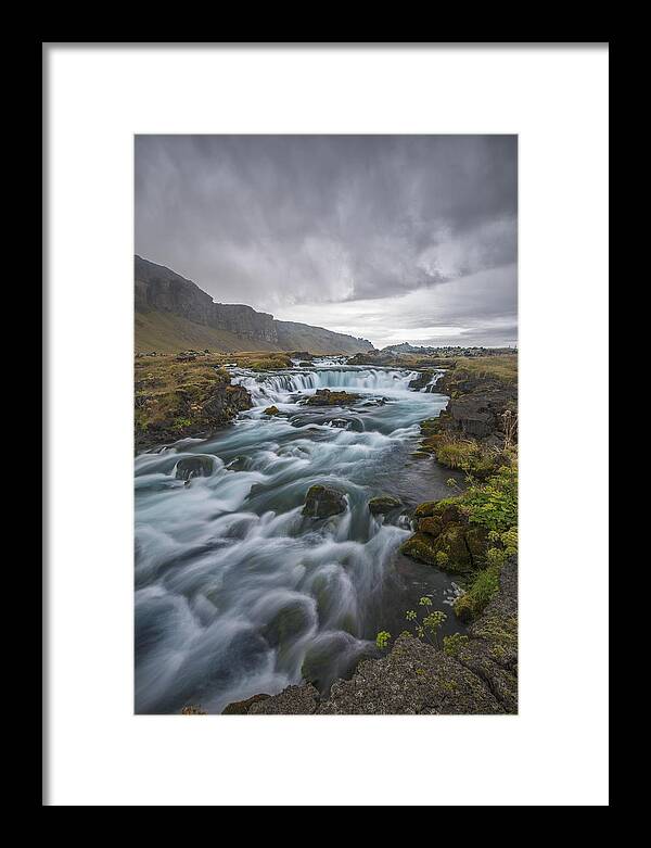 Acrylic Framed Print featuring the photograph Behind the Rain by Jon Glaser