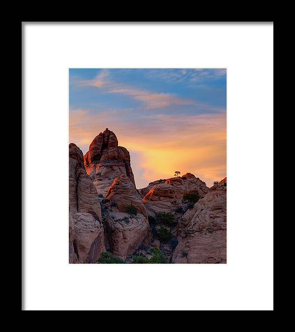 Moab Framed Print featuring the photograph Behind the Rocks by Dustin LeFevre