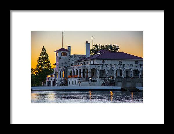 Detroit Framed Print featuring the photograph Belle Isle Boat House by Pravin Sitaraman