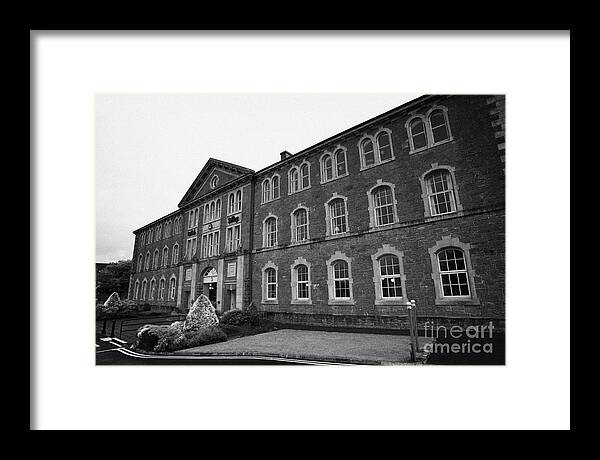 Ulster Framed Print featuring the photograph Belleek Pottery showroom Belleek County Fermanagh Northern Ireland by Joe Fox