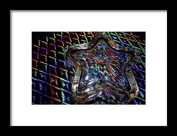 Color Framed Print featuring the photograph Bending Light 2 by Norma Brock