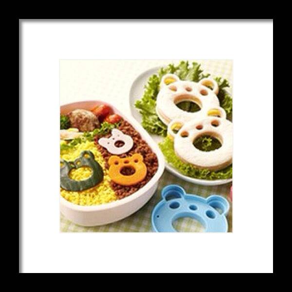 Cute Framed Print featuring the photograph Bento Lunch Box Accessory Animal by Futoshi Takami