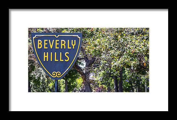 Route 66 Framed Print featuring the photograph Beverly Hills by Angus HOOPER III