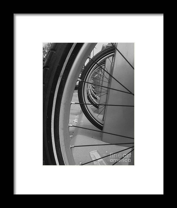 Bike Framed Print featuring the photograph Bicycle Tires..... by WaLdEmAr BoRrErO