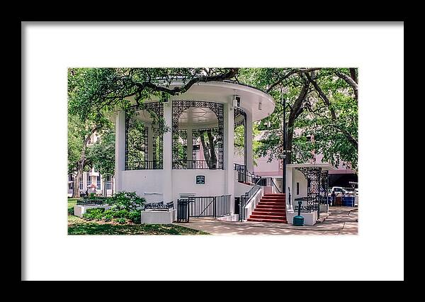 1805 Framed Print featuring the photograph Bienville Square by Traveler's Pics