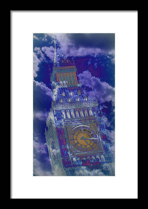 Big Ben Framed Print featuring the photograph Big Ben 17 by Stephen Stookey