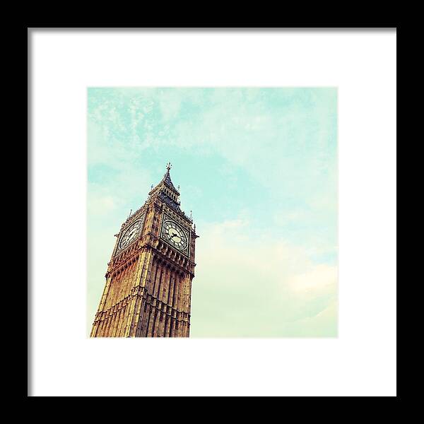 Tranquility Framed Print featuring the photograph Big Ben by Louise Morgan