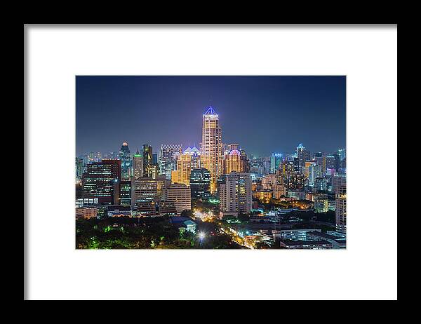 Treetop Framed Print featuring the photograph Big Candle by Amarate Tansawet Gift Of Light
