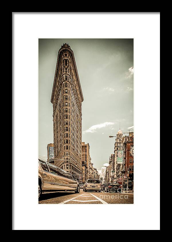 Nyc Framed Print featuring the photograph Big In The Big Apple by Hannes Cmarits