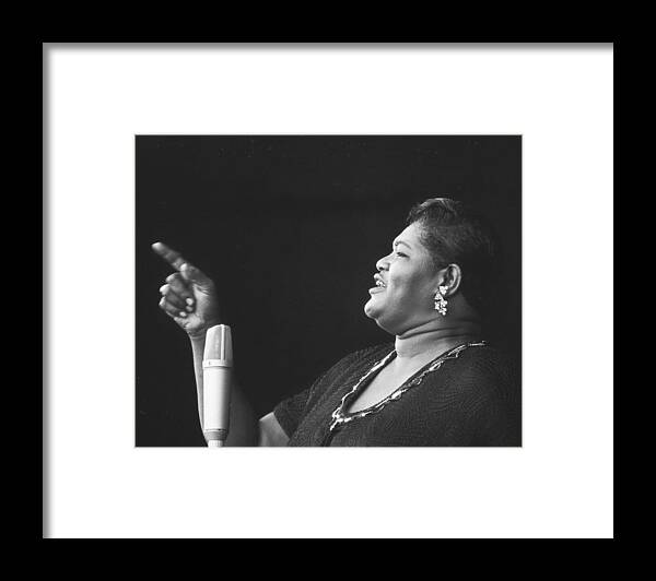 Big Mama Thornton Framed Print featuring the photograph Big Mama Thornton by Dave Allen