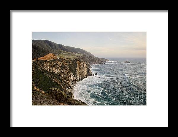 Pacific Coast Highway Framed Print featuring the photograph Big Sur by Heather Applegate