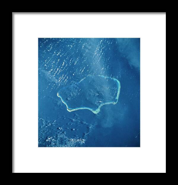 Sea Framed Print featuring the photograph Bikini Atoll by Nasa/science Photo Library