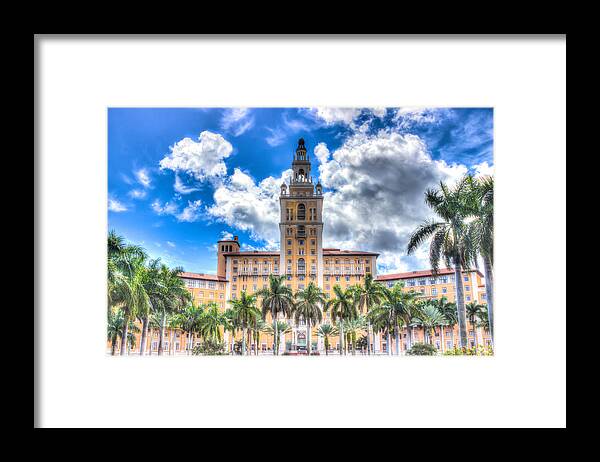 Biltmore Hotel Framed Print featuring the photograph Biltmore Hotel By the Gables by George Kenhan