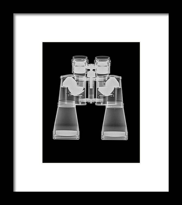 Binocular Framed Print featuring the photograph Binoculars Under X-ray by Photostock-israel/science Photo Library