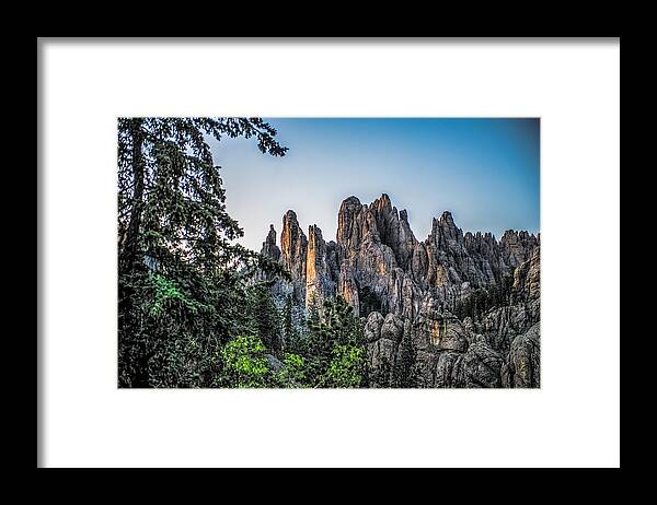 Mountain Framed Print featuring the photograph Black Hills Needles by Paul Freidlund