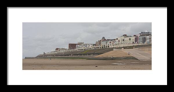Blackpool Framed Print featuring the photograph Blackpool Waterfront by Laura Tucker