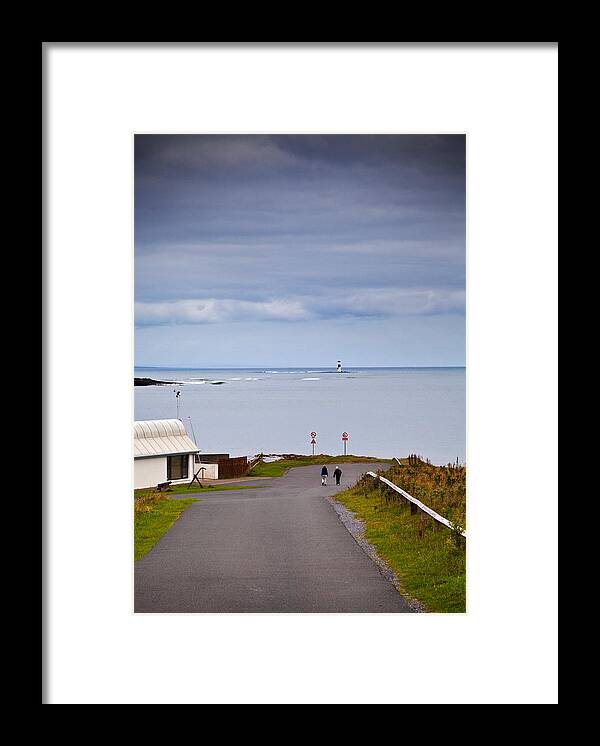 Photography Framed Print featuring the photograph Blackrock Lighthouse, Off Rosses Point by Panoramic Images