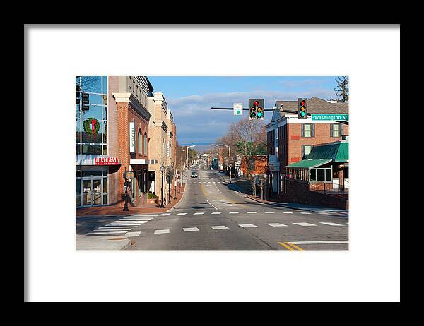 Blacksburg Framed Print featuring the photograph Blacksburg Virginia by Melinda Fawver