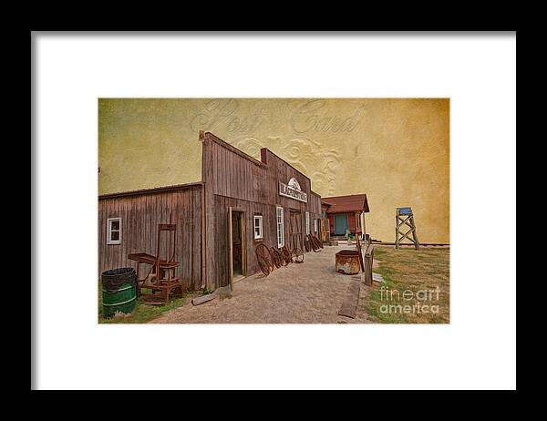 Blacksmith Shop Framed Print featuring the photograph Blacksmith Shop by Liane Wright