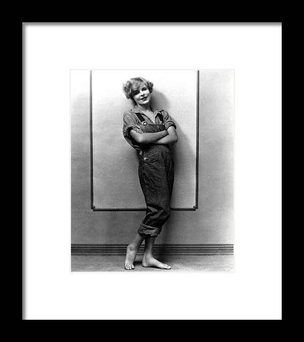 1920s Portraits Framed Print featuring the photograph Blanche Sweet, Ca. Mid-1920s by Everett