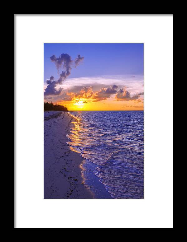 Blaze Framed Print featuring the photograph Blaze by Chad Dutson
