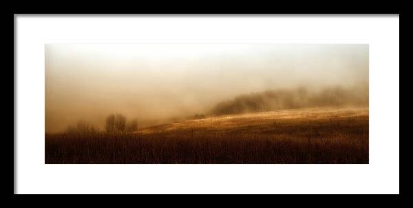 Romance Framed Print featuring the photograph Bleak Autumn by Theresa Tahara