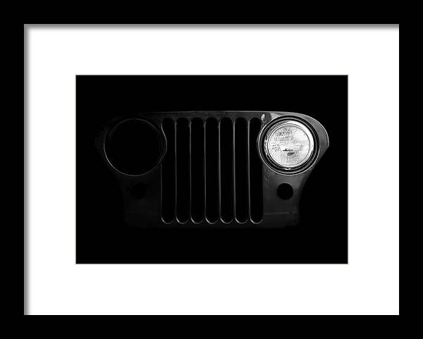  Jeep Framed Print featuring the photograph Blink by Luke Moore