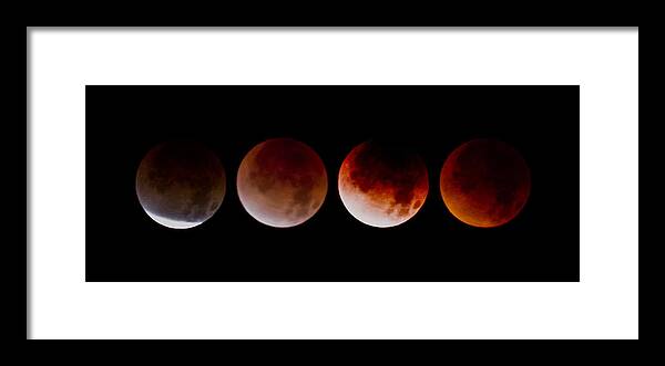 Blood Framed Print featuring the photograph Blood Moon by Joel Loftus