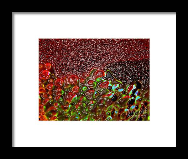 Abstract Framed Print featuring the photograph Blood-red is the foam of the wave... Lithuanian folk tale Egle the Queen of Serpents by Ausra Huntington nee Paulauskaite