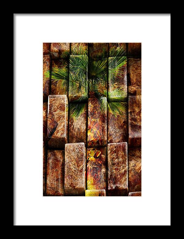 Nature Photograph Framed Print featuring the photograph Bloques by Ricardo Dominguez