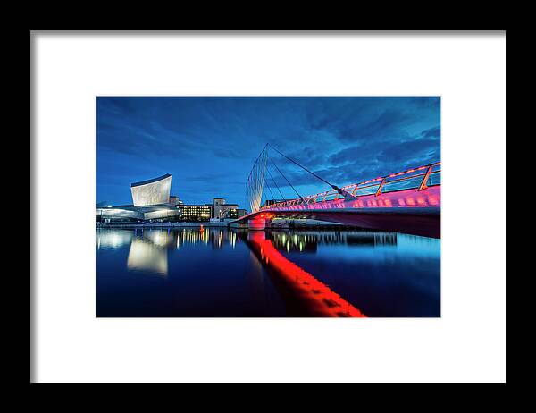 Tranquility Framed Print featuring the photograph Blue Hour by Pete Rowbottom
