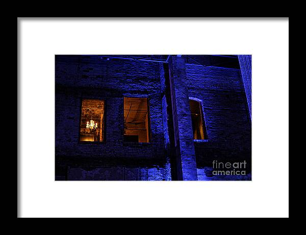 Blue Framed Print featuring the photograph Blue Night by Kate Purdy