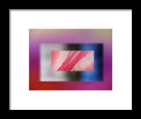 Abstract Framed Print featuring the photograph Blurred Bars 111 by Lyn Perry