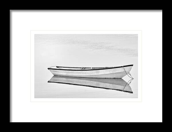 Boat Framed Print featuring the photograph Boat with no paddles by Chad Tracy