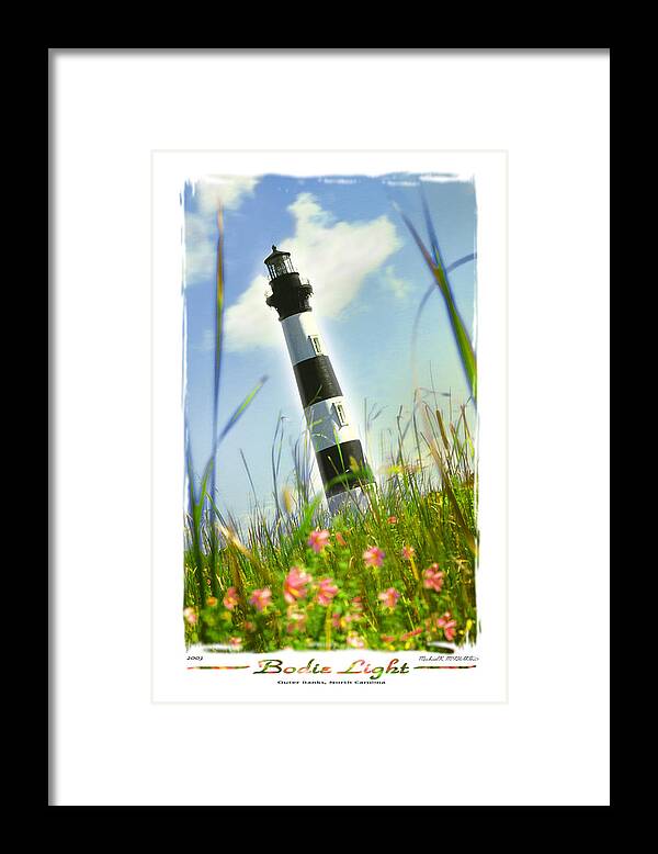 Lighthouse Framed Print featuring the photograph Bodie Light II by Mike McGlothlen