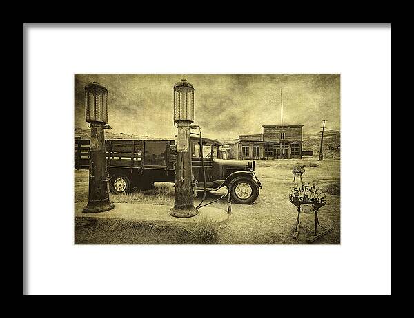 Bodie Framed Print featuring the photograph Bodie Memories by Priscilla Burgers