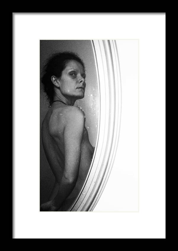 Nude Framed Print featuring the photograph Body Image 5 by Michele Monk