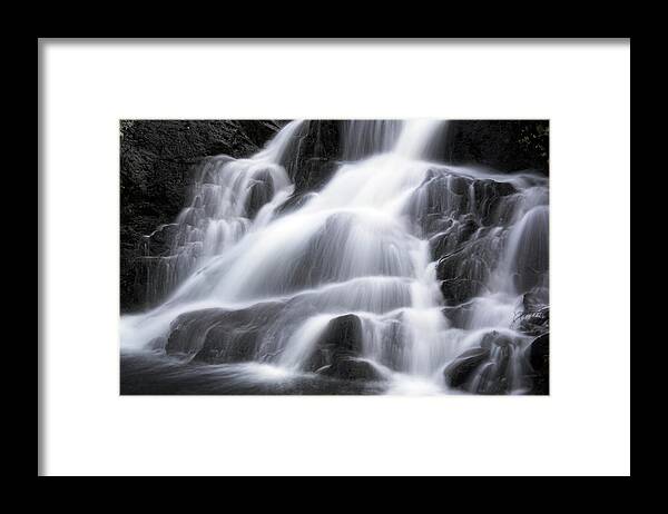 Borrow Beck Framed Print featuring the photograph Borrow Beck Waterfall by Simon Booth/science Photo Library