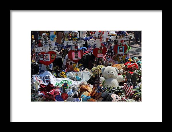 Boston Strong Framed Print featuring the photograph Boston Strong 2 by Jeff Heimlich